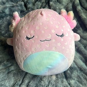 Cressida Glow in the Dark Axolotl Squishmallow